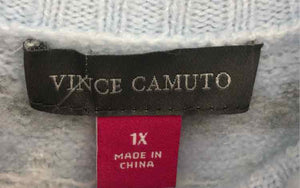 Vince Camuto Size 1X Blue Sweater