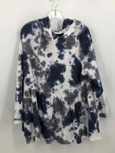 Lane Bryant Size 22/24 Navy/White tiedye Tunic