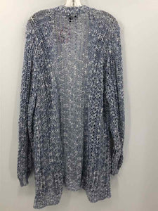 Lane Bryant Size 18/20 Navy/White marled Duster