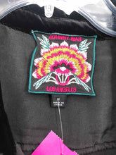 Load image into Gallery viewer, Johnny Was Size 1X Black Embroidered Blouse