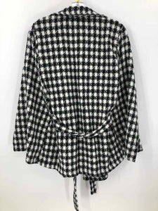 Altar'd State Size Large Black/white Checkered Duster