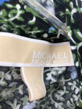 Load image into Gallery viewer, Michael Kors Size XL Black/Green Floral Turtleneck