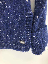 Load image into Gallery viewer, Ireland Size Large Navy confetti Sweater