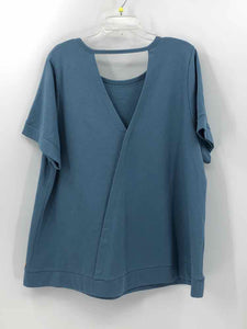 Livi Size 22/24 Dusty Blue Knit Top