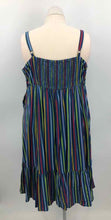 Load image into Gallery viewer, Torrid Size 2X Navy/red Stripe Dress