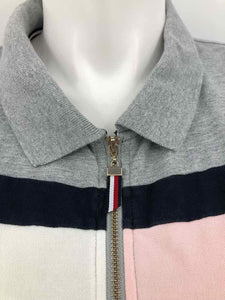 Tommy Hilfiger Size XL gray/pink Stripe Dress