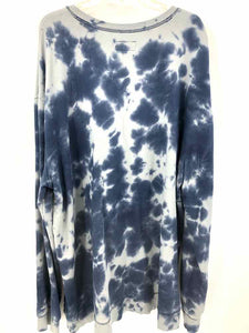 Original Use Size 3X NAVY/GRAY tiedye Knit Top