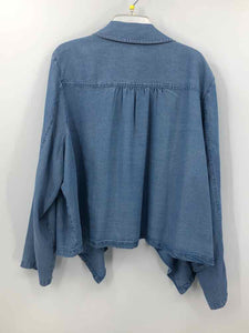 Soft Surroundings Size 3X CHAMBRAY Duster