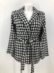 Altar'd State Size Large Black/white Checkered Duster