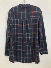 Load image into Gallery viewer, Northstyle Size 1X Navy/White Plaid Tunic