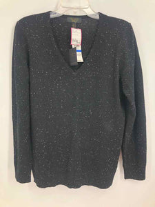 Charter Club Size XL Black/beige confetti Sweater