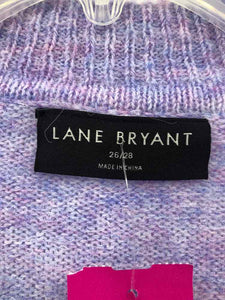 Lane Bryant Size 26/28 LAVENDAR confetti Sweater