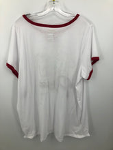 Load image into Gallery viewer, Torrid Size 2X White Screen Printed Knit Top