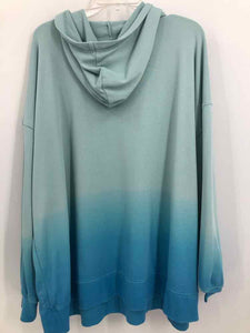 Livi Size 26/28 mint/aqua Ombre Knit Top