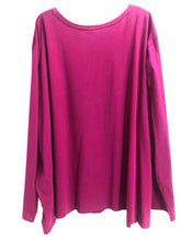 Load image into Gallery viewer, Catherines Size 4X Wine Bling Knit Top