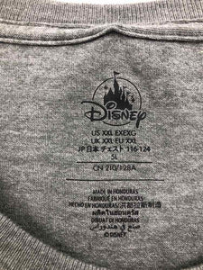 Disney Size XL Gray Screen Printed Knit Top