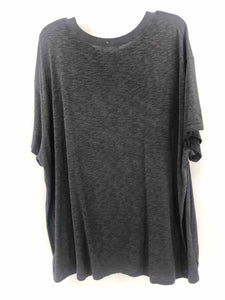 Torrid Size 2X Gray Screen Printed Knit Top