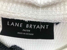 Load image into Gallery viewer, Lane Bryant Size 26/28 Ivory/black hearts Knit Top