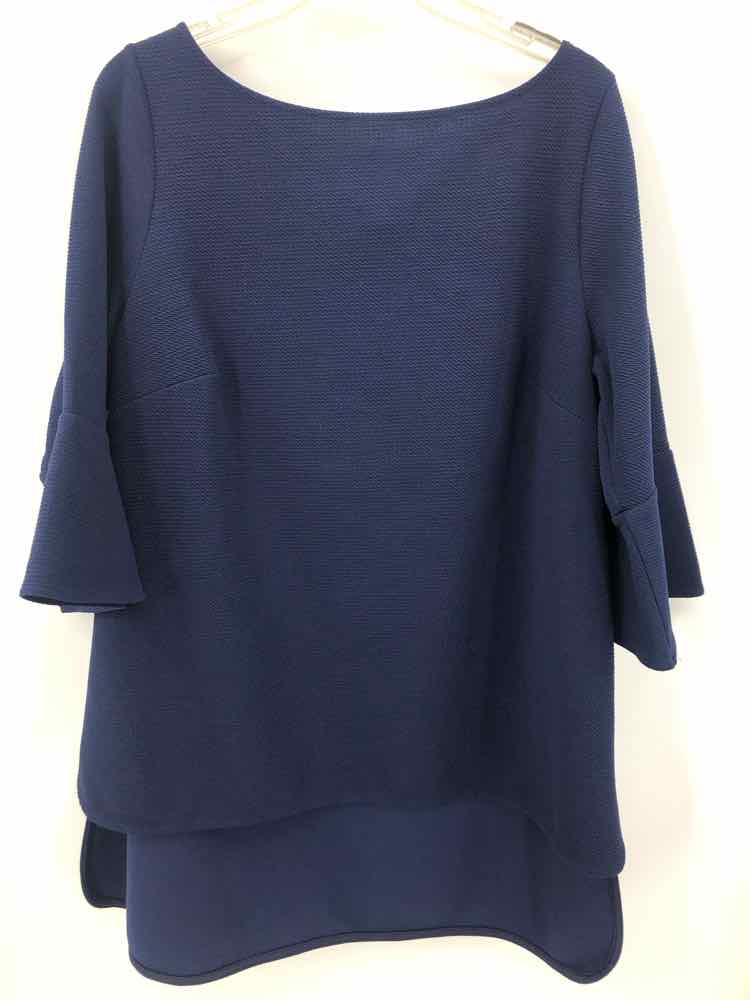 Eloquii Size 18 Navy Knit Top