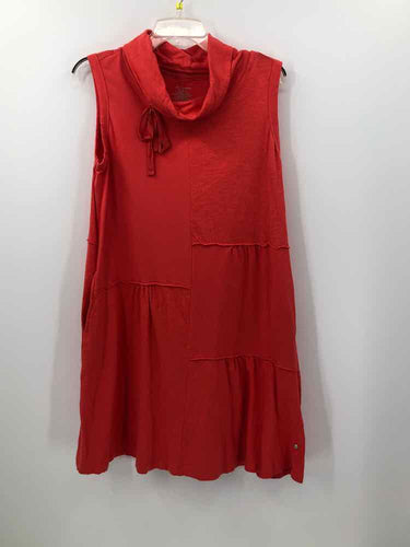 Neon Buddha Size Large Coral cowl neck Dress