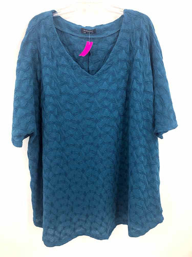 Bloomchic Size 26 Teal Knit Top