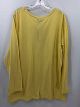 Load image into Gallery viewer, CJ Banks Size 3X Yellow Bling Knit Top