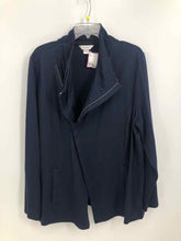 Load image into Gallery viewer, CJ Banks Size 1X Navy Cardigan