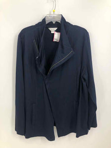 CJ Banks Size 1X Navy Cardigan