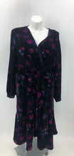 Load image into Gallery viewer, Lane Bryant Size 28 Black/pink Floral Dress