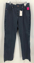 Load image into Gallery viewer, Judy Blue Size 18 Navy/White Stripe Pants