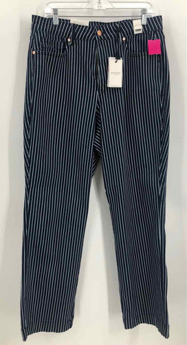 Judy Blue Size 18 Navy/White Stripe Pants
