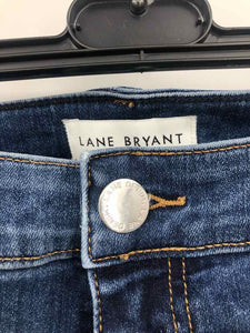Lane Bryant Size 24 Denim Capris