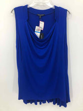 Load image into Gallery viewer, Cable &amp; Gauge Size XL Royal Blue Knit Top