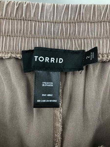 Torrid Size 1X Mocha Pants