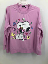 Load image into Gallery viewer, Peanuts Size 3X Pink Screen Printed Knit Top