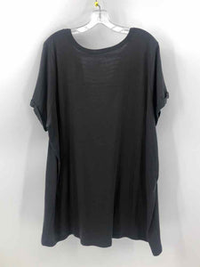 Fender Size 3X Gray Screen Printed Knit Top