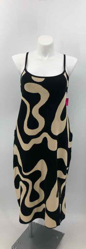 Cider Size 4X Black/beige Print Dress