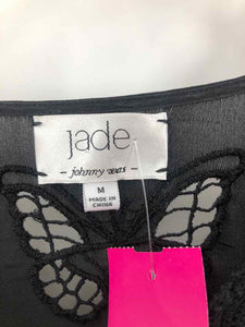 Johnny Was Size Medium Black Embroidered Dress
