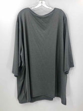 Load image into Gallery viewer, Catherines Size 5X Gray Caged Tunic