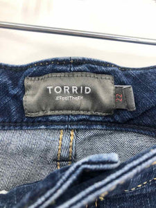 Torrid Size 22 Denim Shorts