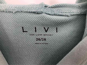Livi Size 26/28 mint/aqua Ombre Knit Top