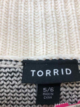 Load image into Gallery viewer, Torrid Size 4x/5x Ivory Print Sweater