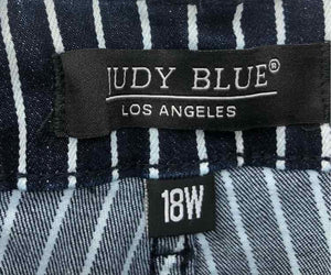 Judy Blue Size 18 Navy/White Stripe Pants
