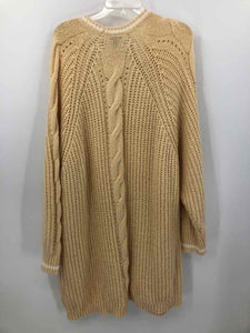 Torrid Size 3X Ivory/aqau cable Cardigan