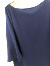 Load image into Gallery viewer, Eloquii Size 18 Navy Knit Top