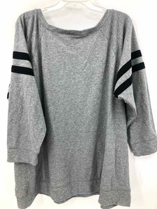 Torrid Size 3X Gray Knit Top