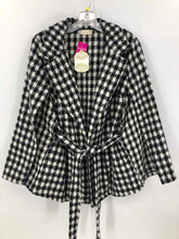 Load image into Gallery viewer, Altar&#39;d State Size Large Black/white Checkered Duster