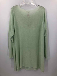 Eileen Size 3X PALE GREEN Sweater