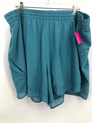 Athleta Size 3X Sea Green Shorts