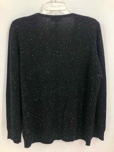 Charter Club Size XL Black/beige confetti Sweater